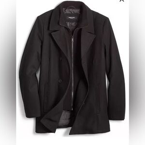 Kenneth Cole Black Peacoat